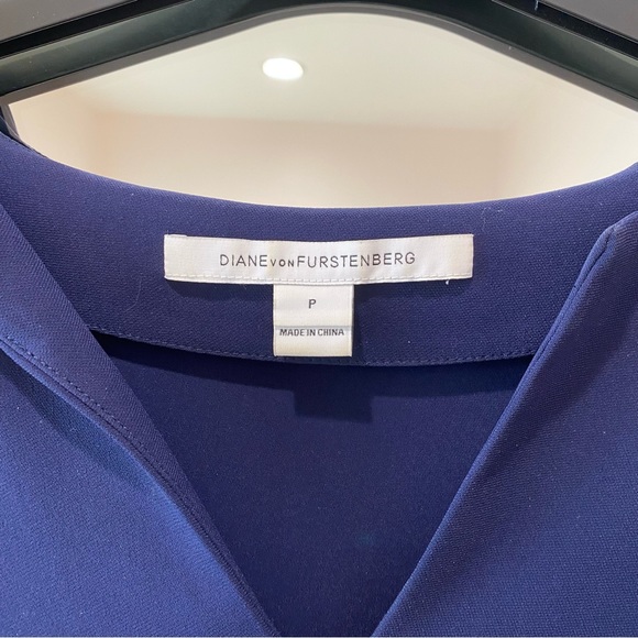 Diane Von Furstenburg Navy Shift Dress - Picture 4 of 6